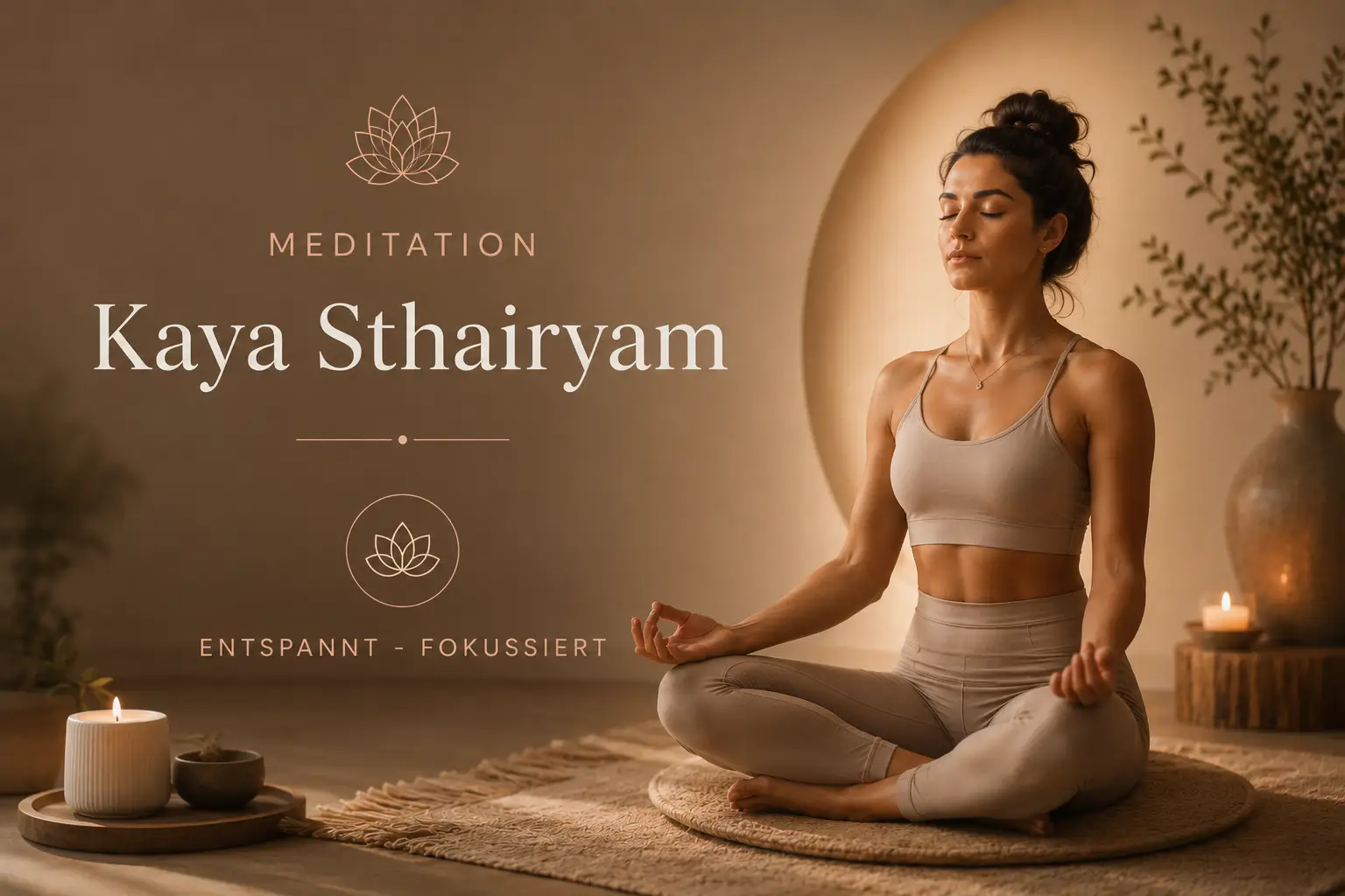 Meditation – Körperfestigkeit “Kaya Sthairyam”