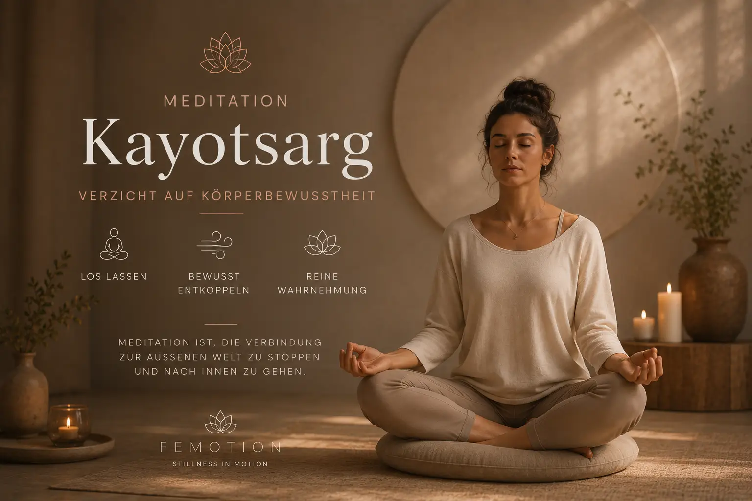 Meditation – Verzicht auf Körperbewusstheit “Kayotsarg”